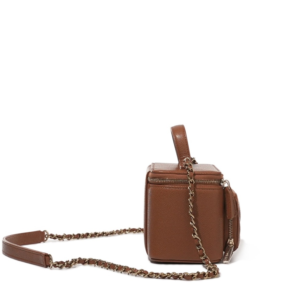 Chanel caviar brown vanity bag🤎 - Picture 5 of 6